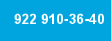 922 910-36-40 922 910-36-40